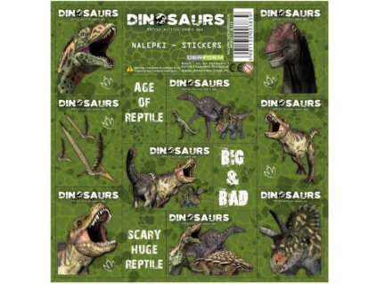 Samolepky Dinosaři
