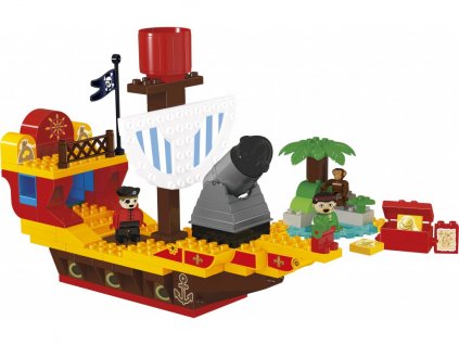 Stavebnice Lego Duplo piráti pirátská loď
