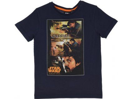 Dětské tričko Star Wars Cassian Andor modré