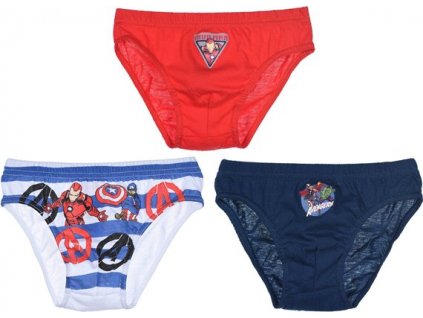 Dětské slipy Avengers – sada 3 ks