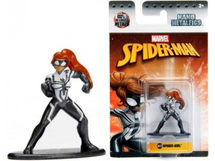 Nano Metalfigs figurka Spiderman Spider-girl kovová