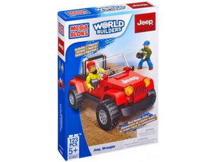 Stavebnice Mega Bloks World Builders Jeep Wrangler