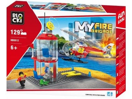 Stavebnice hasičská stanice Lego