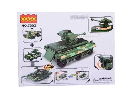 Lego stavebnice armáda tank
