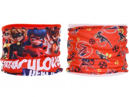 Zateplený dětský nákrčník Miraculous – Kouzelná Beruška