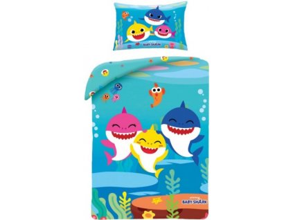 Povlečení do postýlky Baby Shark