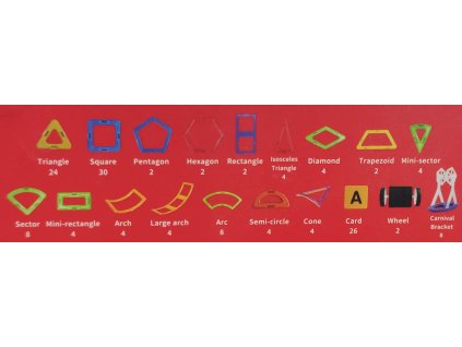 Magnetická stavebnice Magplayer