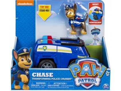 Akční autíčko s figurkou Paw Patrol Chase