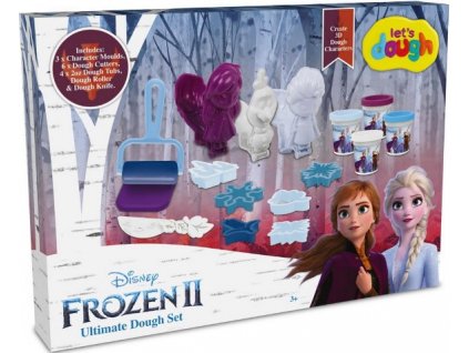Kreativní zábavní sada Frozen 2 Ledové království s plastelínou