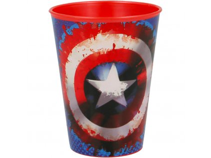 Plastový kelímek Captain America Marvel 260 ml