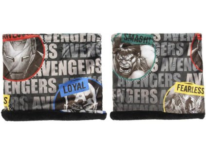 Zateplený dětský nákrčník Avengers