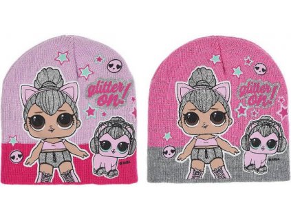 Dětská zimní čepice LOL Surprise – třpytivý design