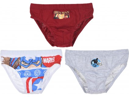 Dětské slipy Avengers – sada 3 ks