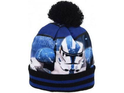 Dětský zimní kulich Star Wars – černý