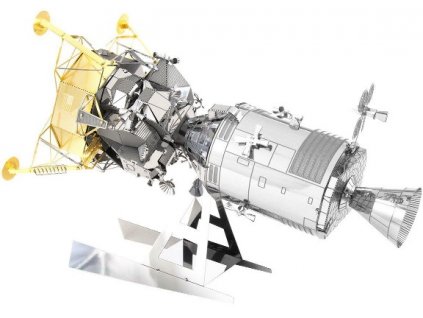 Metal Earth 3D puzzle kovový Apollo CSM s lunárním modulem