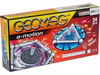 Magnetická stavebnice Geomag E-motion Power Spin