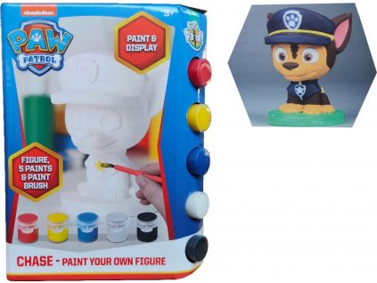 Kreativní sada Paw Patrol Chase figurka k vymalování