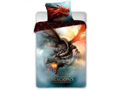 Povlečení Drak dragons