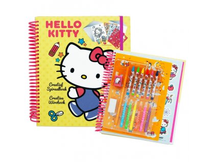 Kreativní zábavní sada sešit Hello Kitty