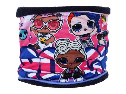 Zateplený dětský nákrčník LOL Surprise