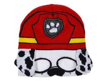 Dětská zimní čepice Tlapková patrola – Marshall (2v1 čepice a maska)