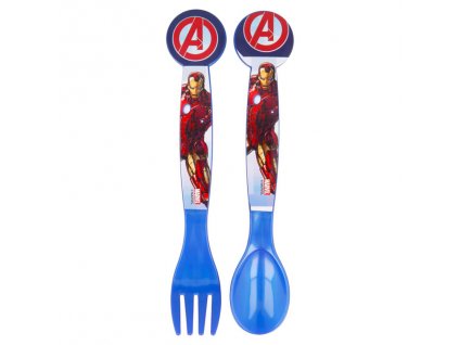 Dětský příbor Avengers Rolling Thunder – sada 2 ks