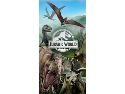 Osuška Dinosauři / ručník Dinosauři Jurský park bavlna 70x140