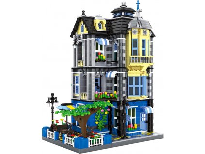 Lego zahradní kavárna v Paříži