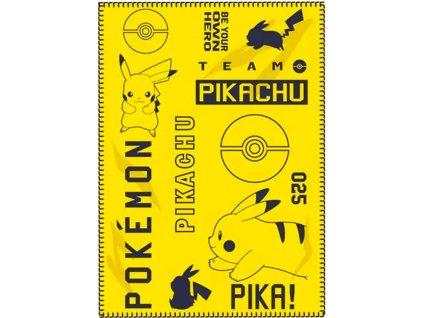 Fleece deka Pokemon pikachu