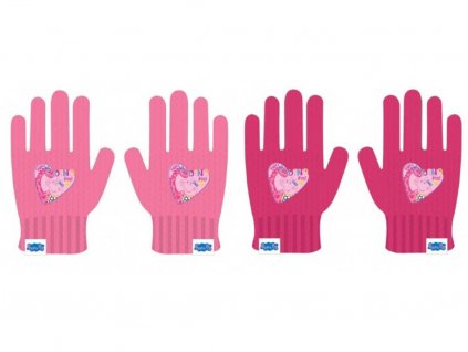 Dětské zimní rukavice Prasátko Peppa
