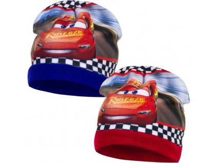 Dětská fleecová čepice Cars – Blesk McQueen (polar fleece)