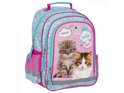 Školní batoh koťátka