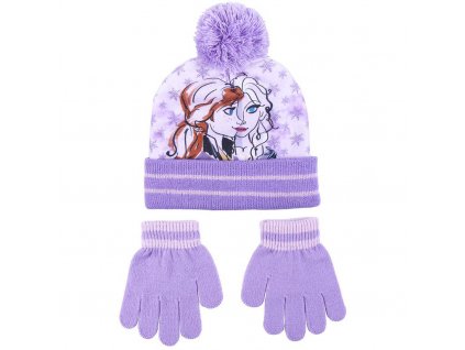 čepice rukavice Frozen