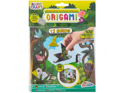 Origami ptáčci