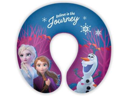 Cestovní polštářek Frozen – Elsa, Anna a Olaf