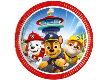 papírové talíře paw Patrol