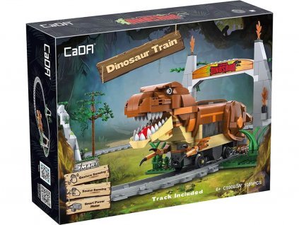Lego dinosauří lokomotiva