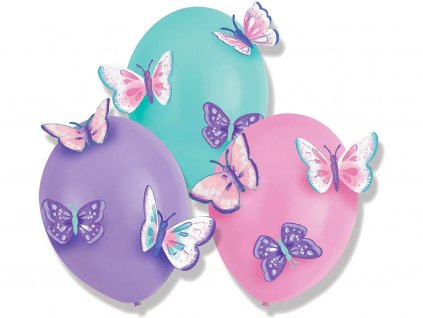 balónky motýlci