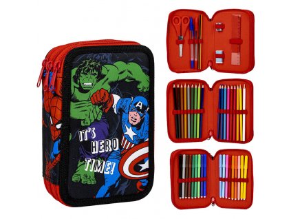 Plně vybavený 3patrový penál Avengers