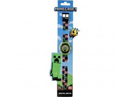 Minecraft hodinky – balení s Creeperem