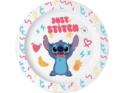 Dětský talíř Stitch 22 cm plastový