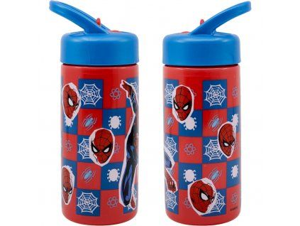 Dětská láhev Spiderman 410 ml s pítkem