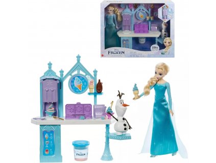 Frozen Ledové království Zmrzlinový stánek s Elsou a Olafem herní set