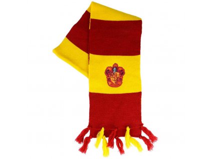 Hřejivá zimní šála Harry Potter Gryffindor