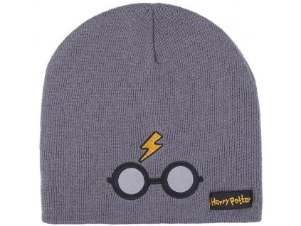 Dětská zimní čepice Harry Potter – brýle a blesk