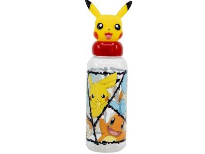 Dětská láhev Pokémon Pikachu 560 ml 3D