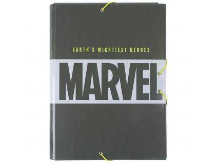 Desky na sešity Marvel A4 – pevné s gumičkou