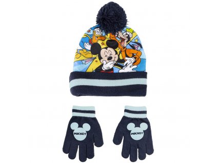 Čepice rukavice Mickey Mouse
