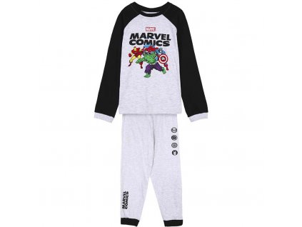Dětské bavlněné pyžamo Avengers – dlouhý rukáv