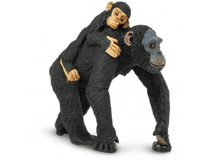 Safari Šimpanz s mládětem